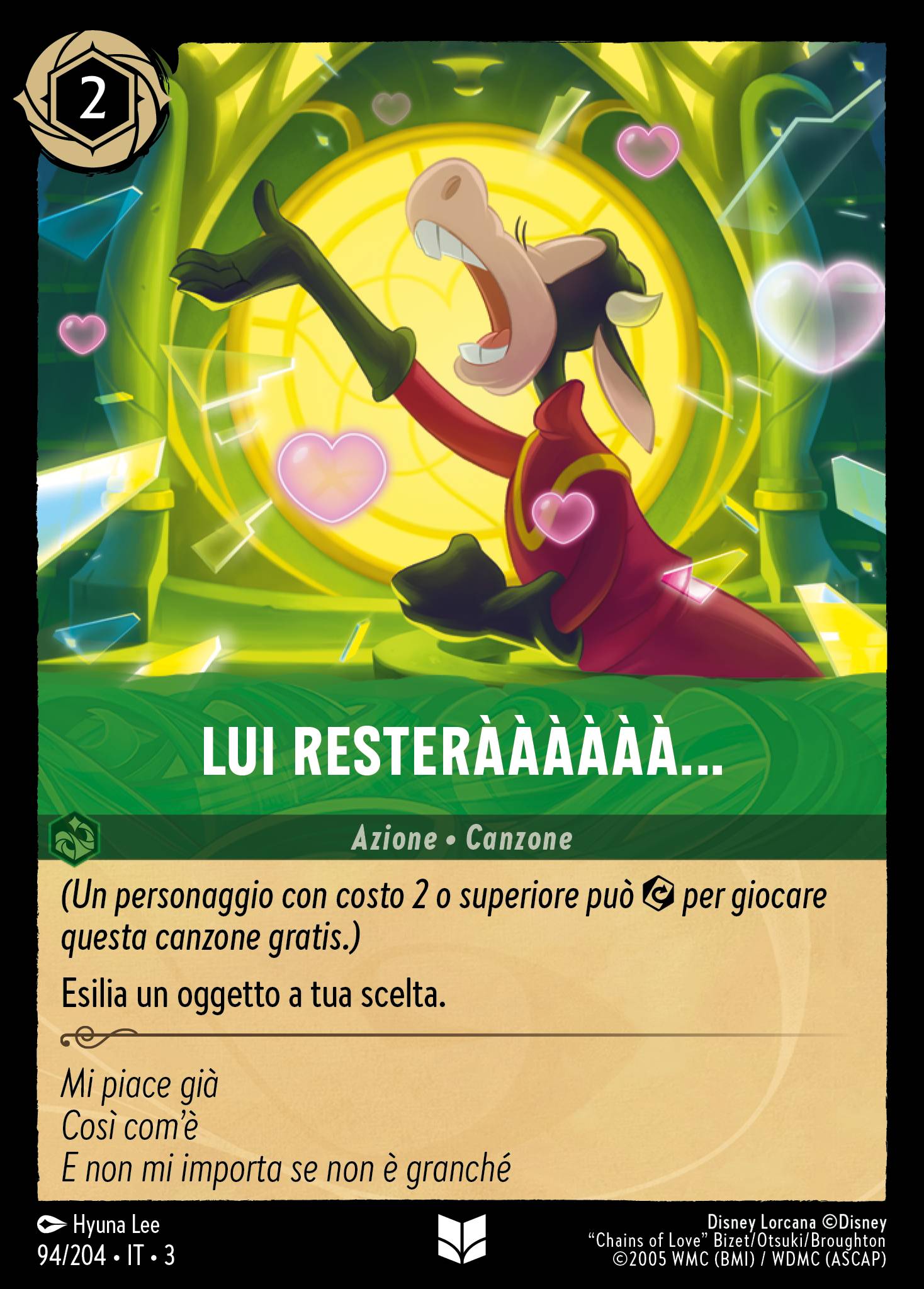 Lui Resteràààààà…