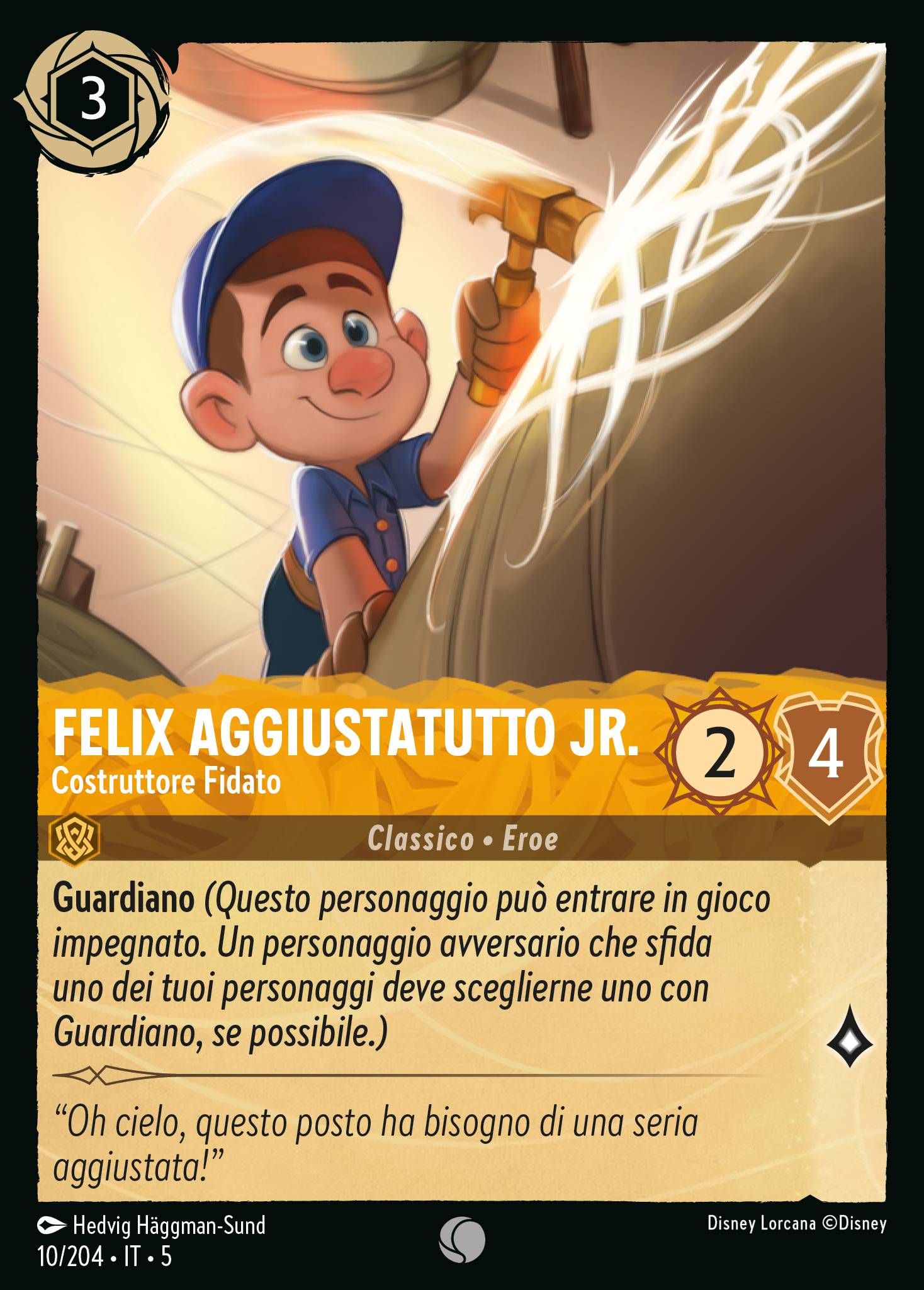 Felix Aggiustatutto Jr.