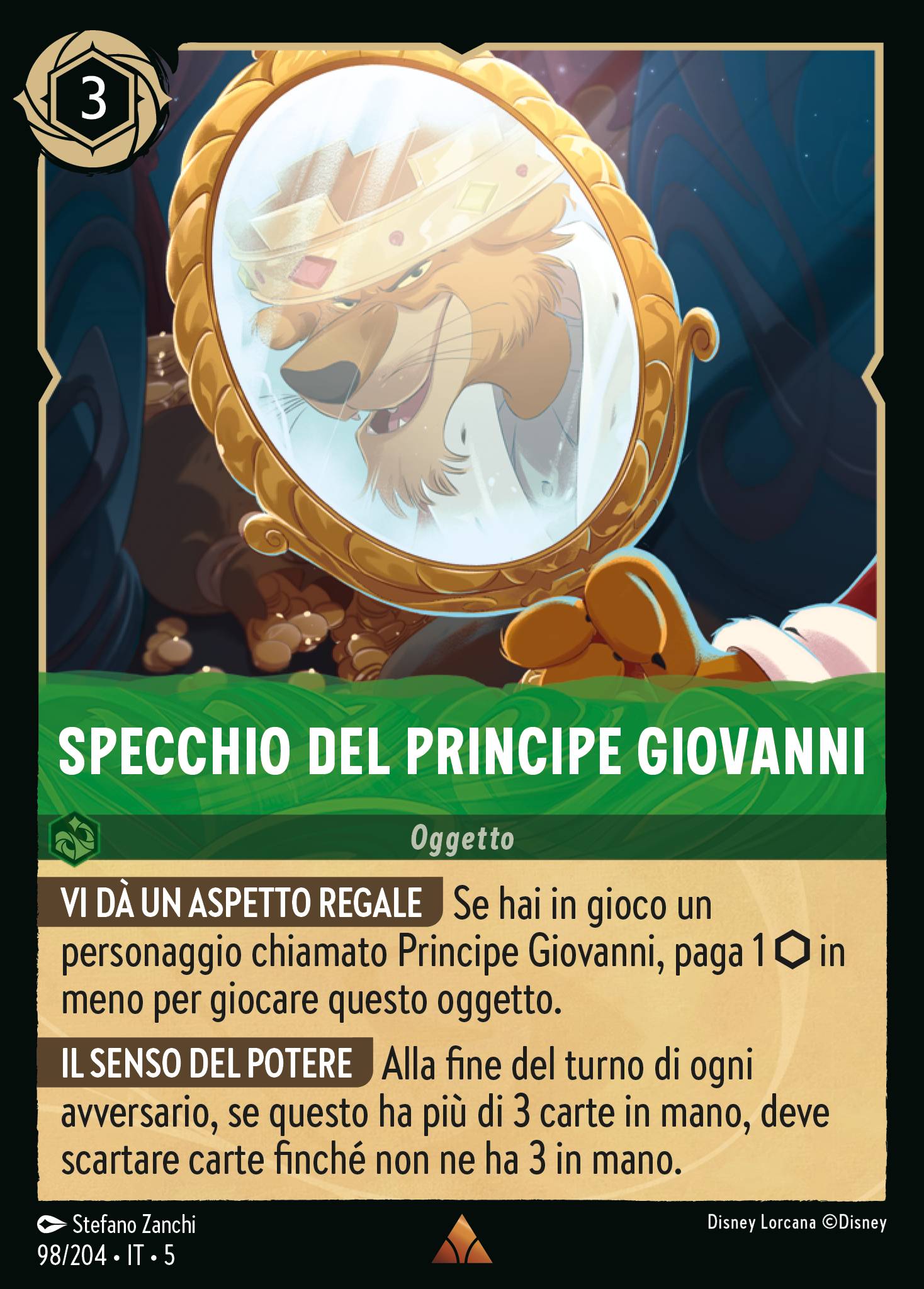 Specchio del Principe Giovanni