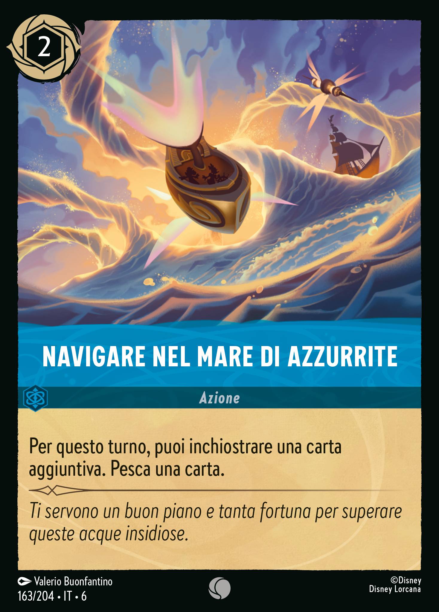 Navigare nel Mare di Azzurrite