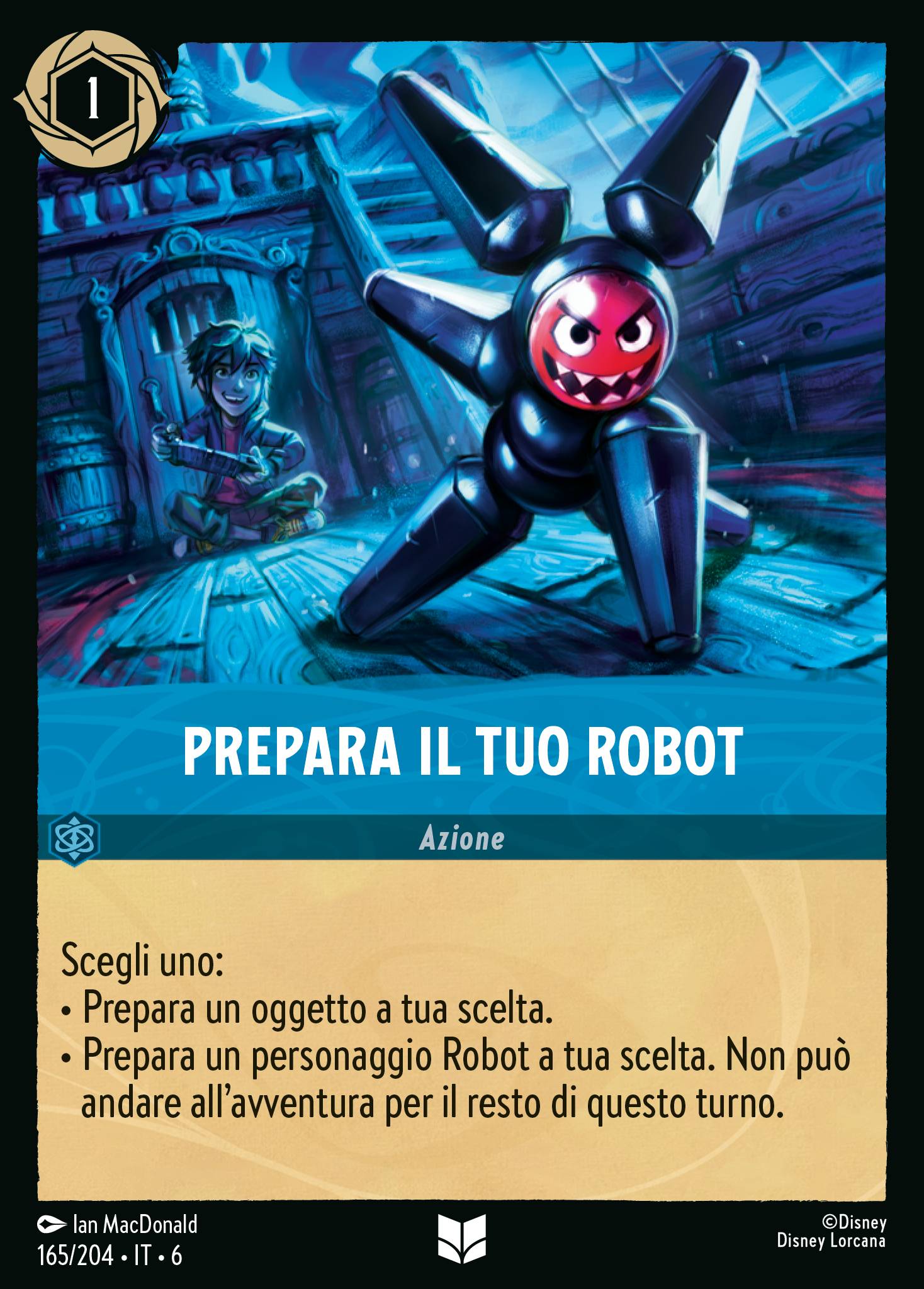 Prepara il tuo Robot