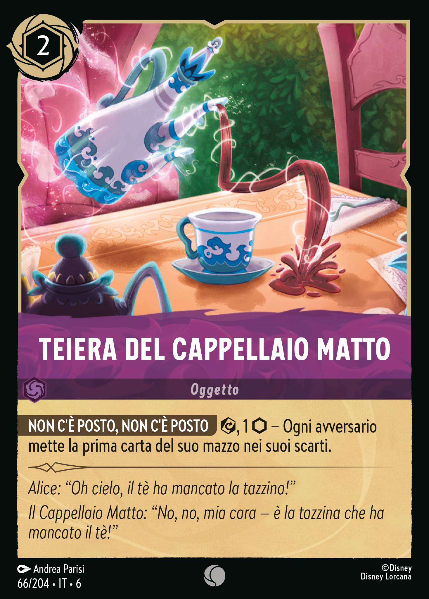 Teiera del Cappellaio Matto
