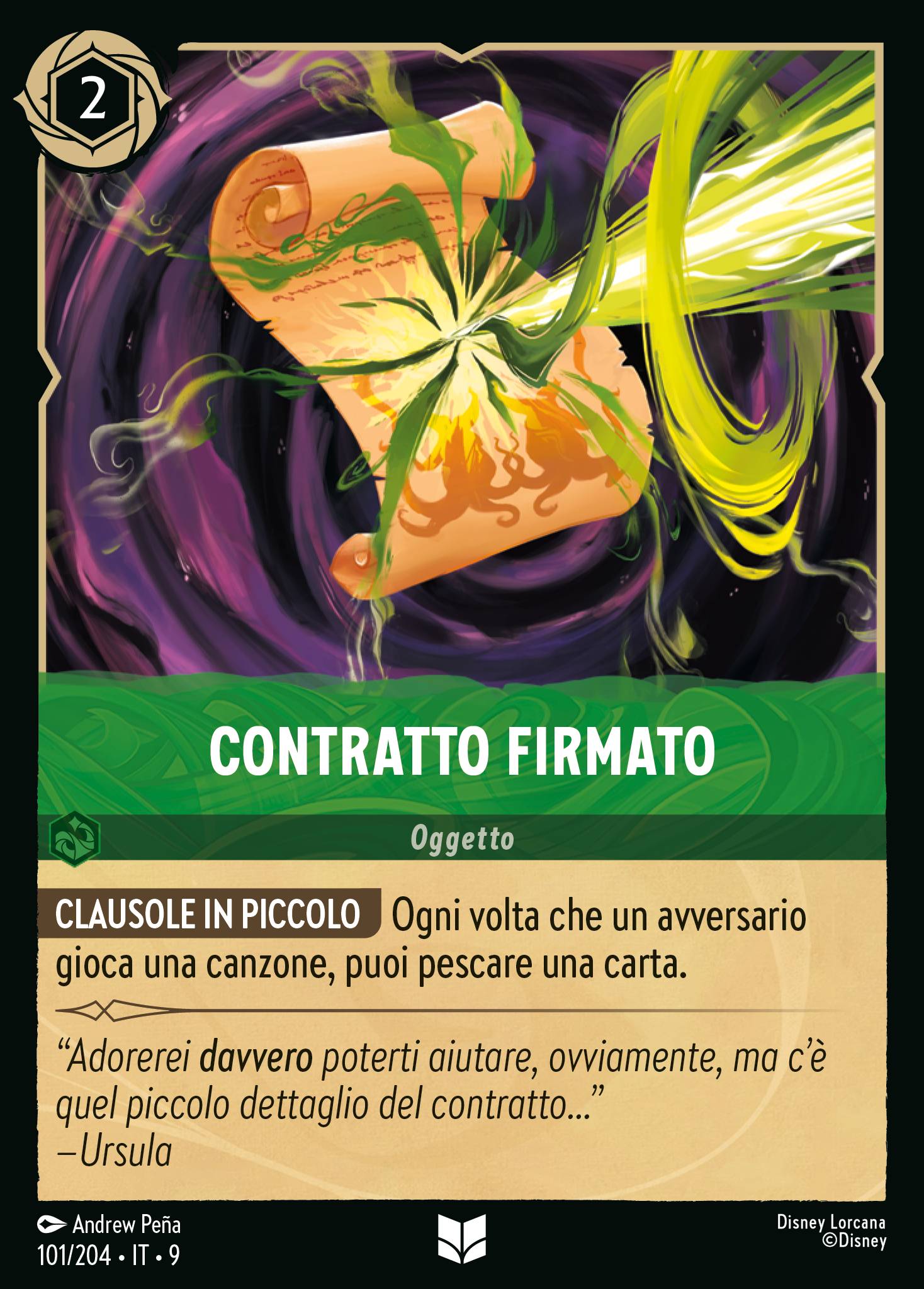 Contratto Firmato