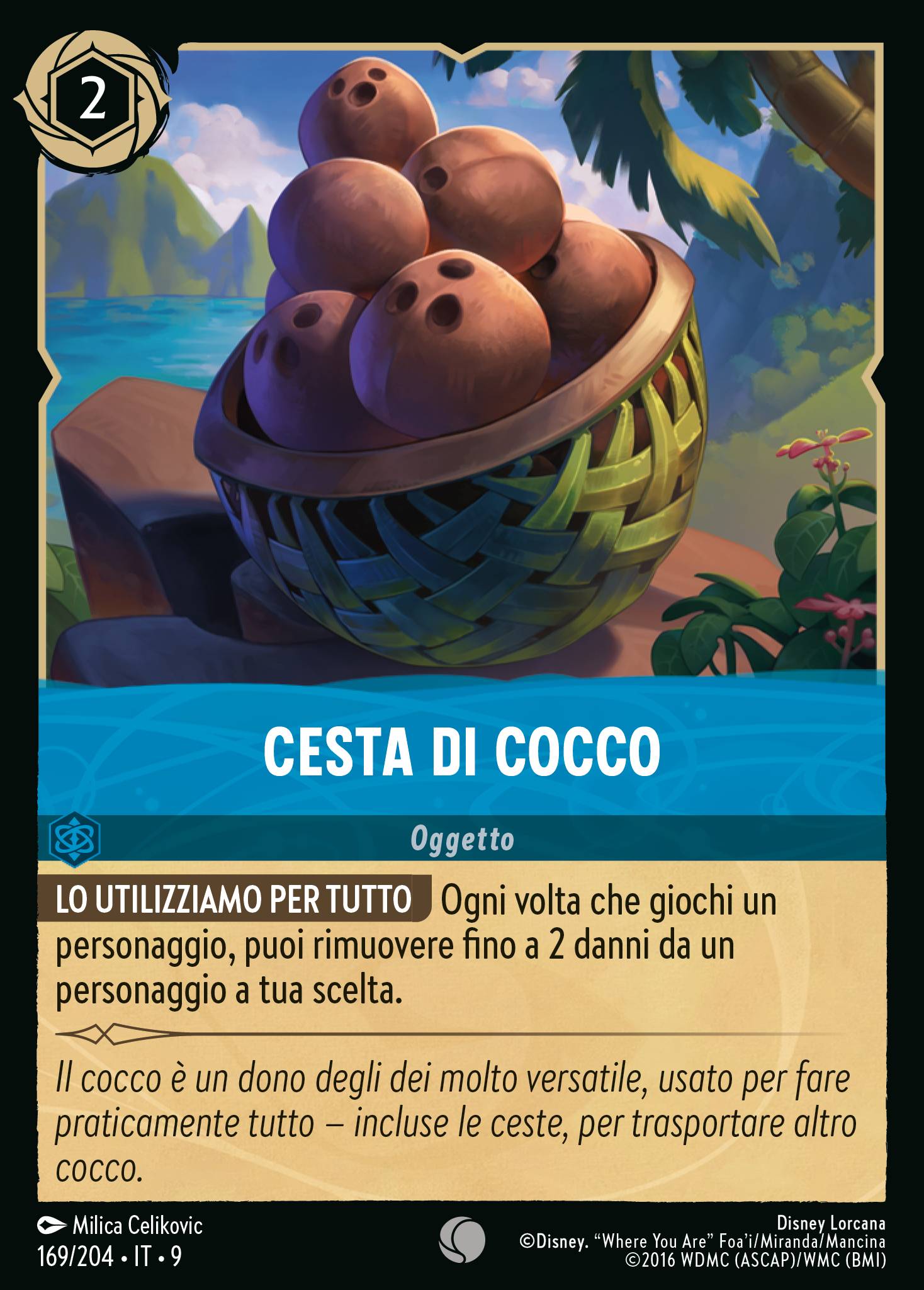 Cesta di Cocco