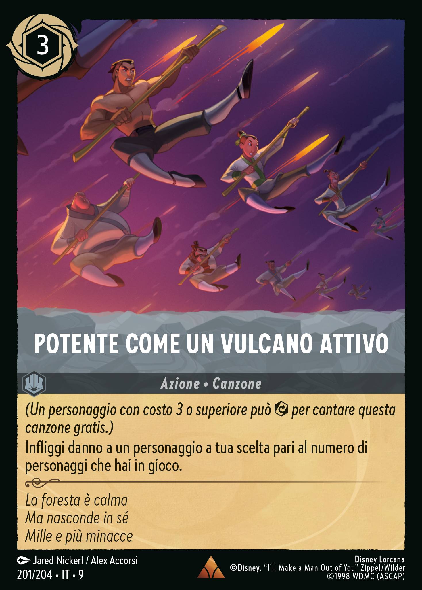 Potente Come un Vulcano Attivo